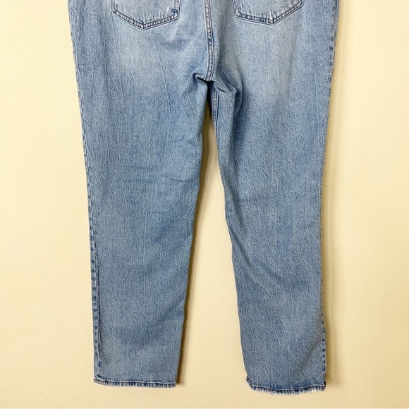 Abercrombie & Fitch The '90s Straight Ultra High Rise Distressed Jeans - Picture 8 of 11